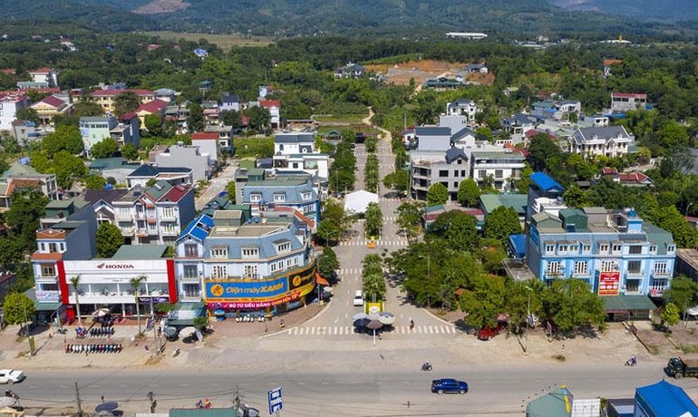 Bất động sản Lương Sơn hưởng lợi từ chủ trương nâng cấp lên thị xã